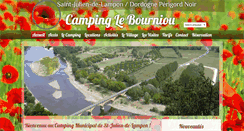 Desktop Screenshot of camping-bourniou.com